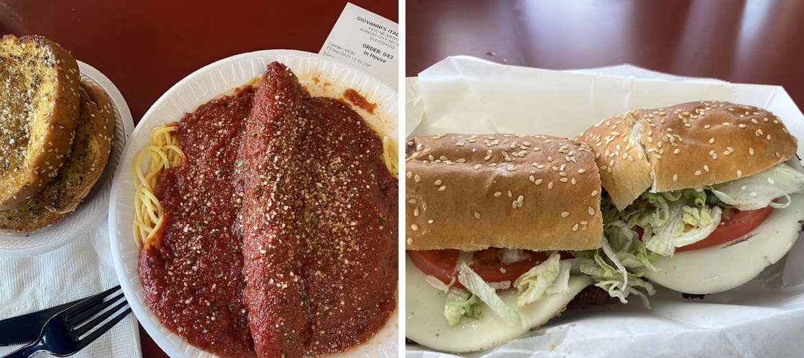 Giovanni's Italian Deli/Pasta Menu