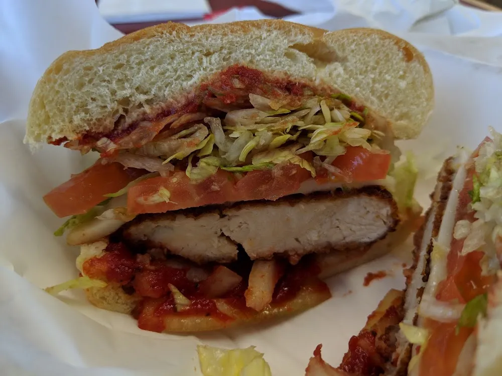 Chicken Parmigiana Sandwich